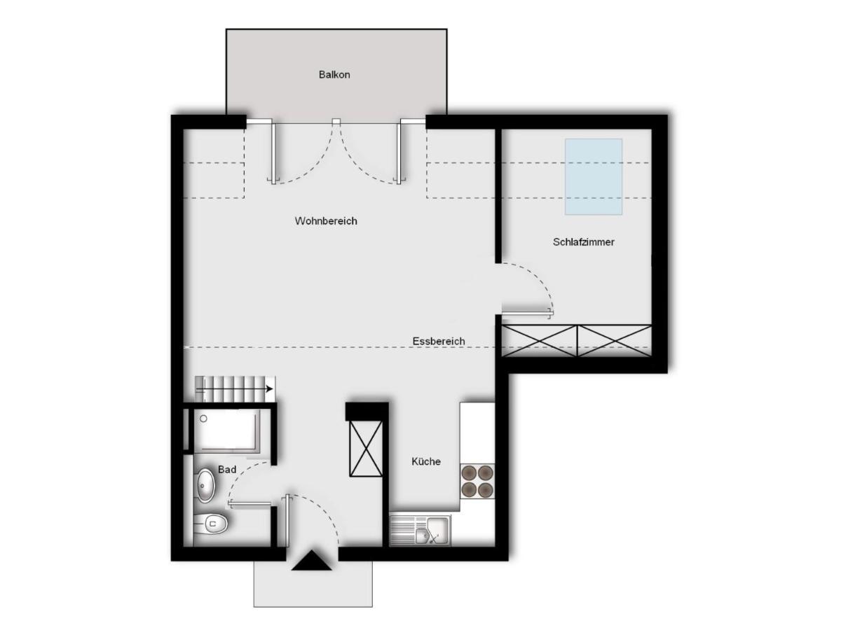 Residenz Am Strand Wohnung 1-17 Zingst Εξωτερικό φωτογραφία